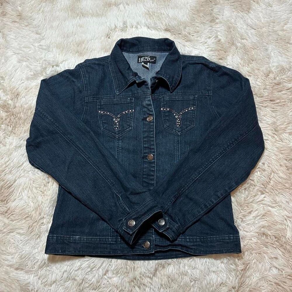 Women's Blue and Navy Jacket